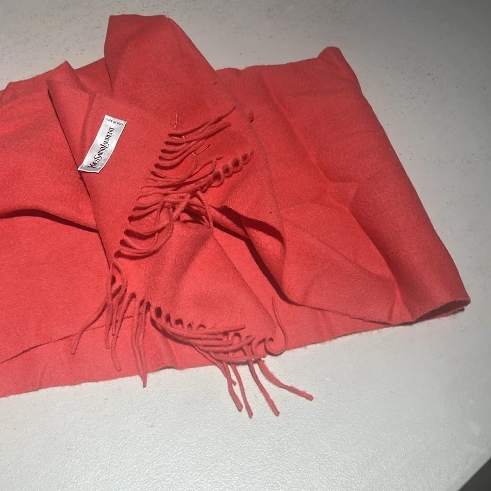 Yves Saint Laurent - soft wool scarf.. NWOT